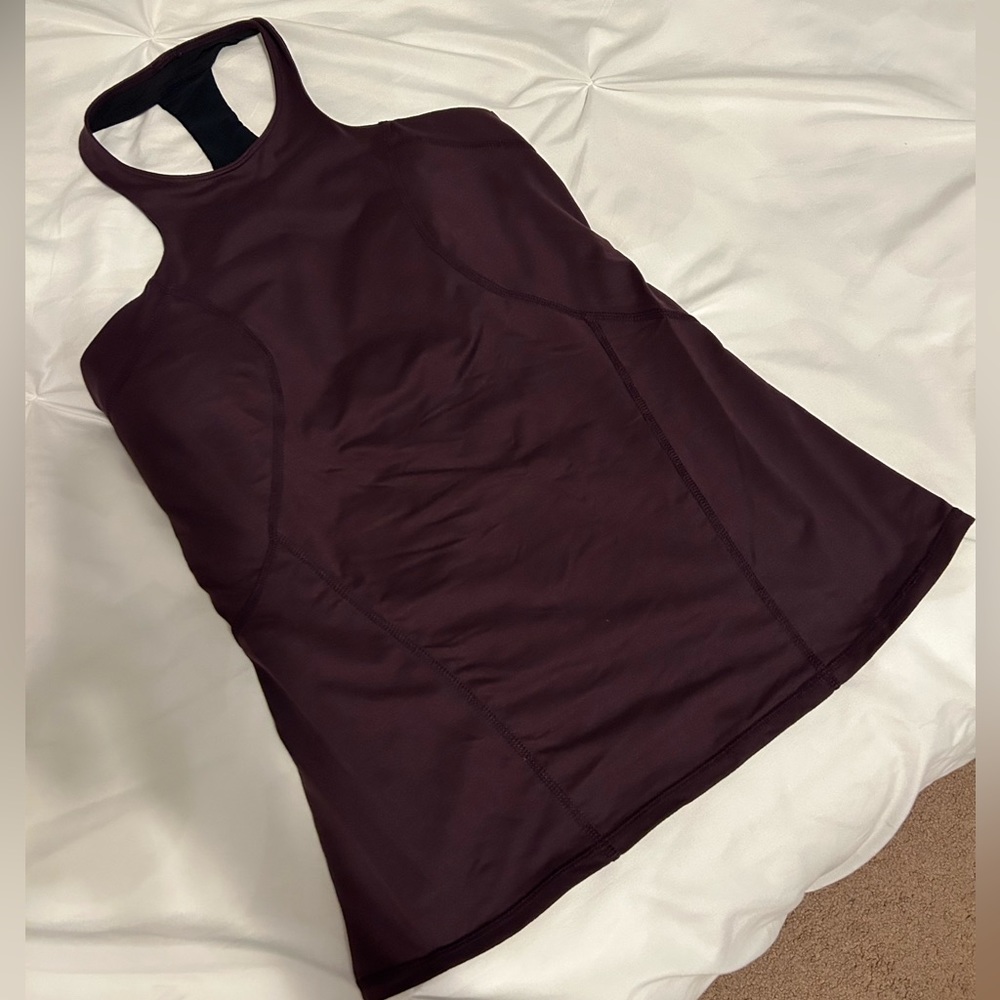 Zella workout tank / plum color / size 8